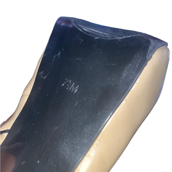 Guess peep toe patent leather side buckle high heels - Picture 14 of 14